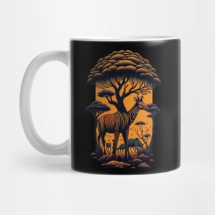 Savanna Serenity - Embrace the African Wilderness Mug